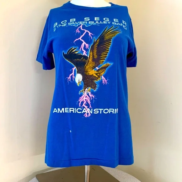 Bob Seger Tour Shirt 1986 men’s medium - Picture 2 of 6